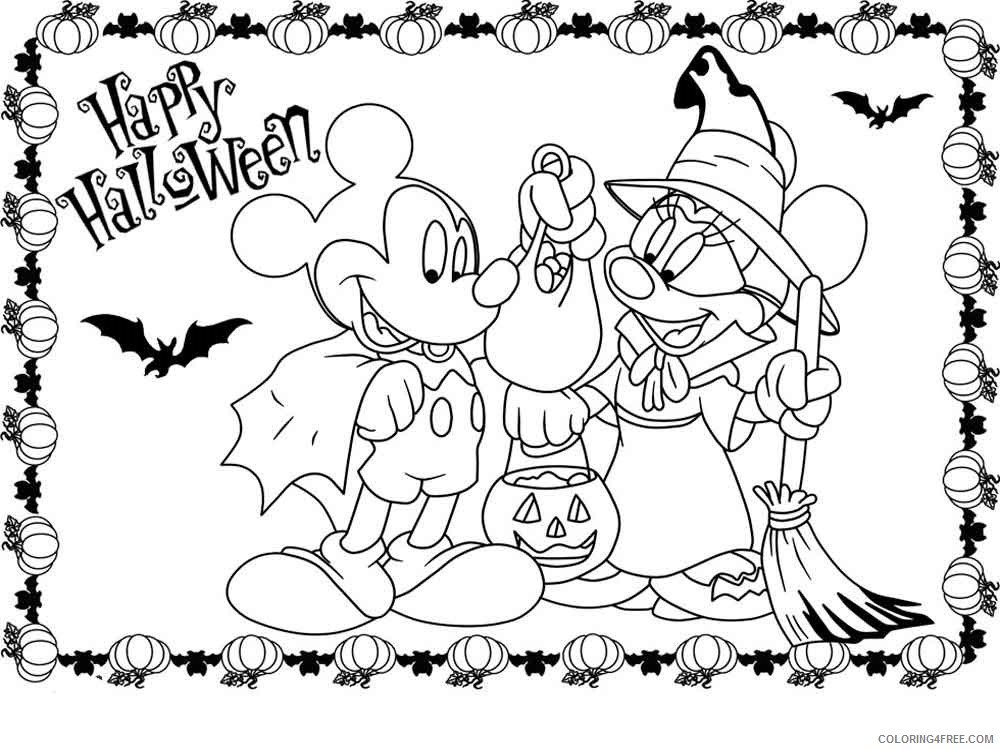 Minnie Mouse Coloring Pages Cartoons mickey and minnie mouse 25 Printable 2020 4267 Coloring4free
