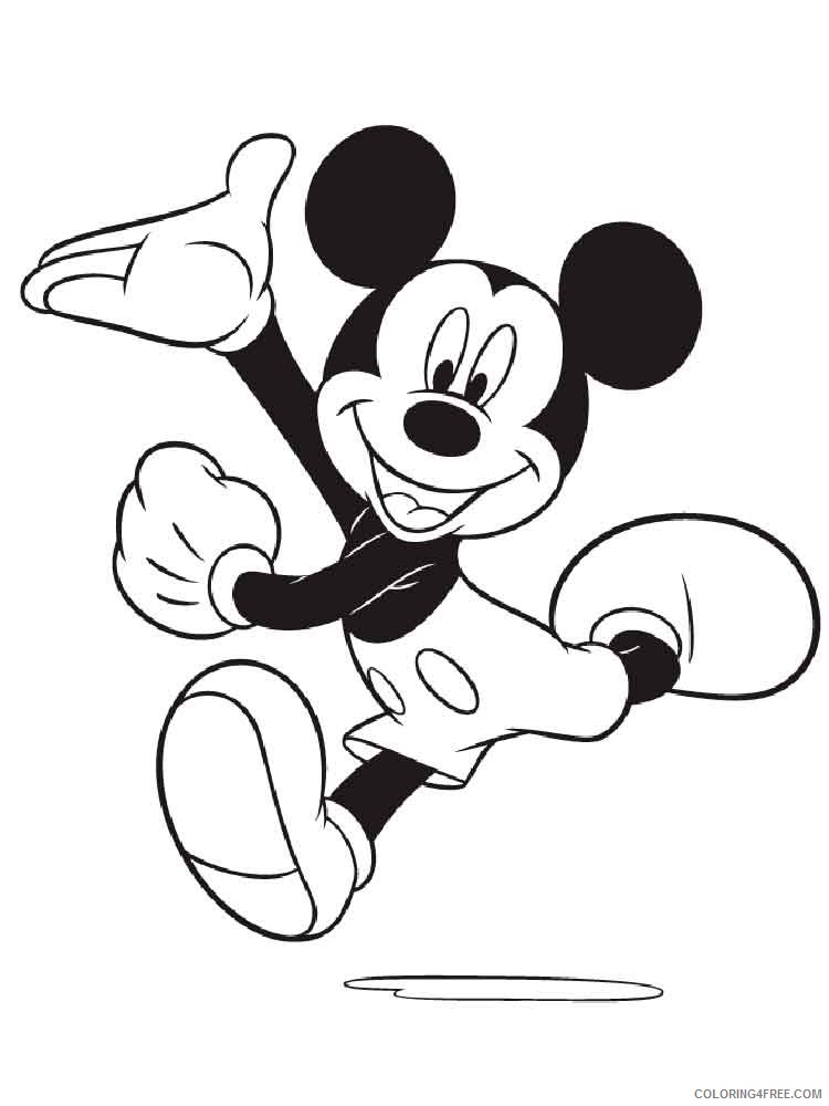 Minnie Mouse Coloring Pages Cartoons mickey and minnie mouse 26 Printable 2020 4268 Coloring4free