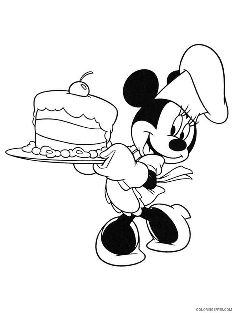 Minnie Mouse Coloring Pages Cartoons mickey and minnie mouse 40 Printable 2020 4277 Coloring4free