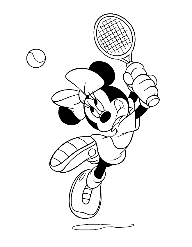 Minnie Mouse Coloring Pages Cartoons mickey mouse 18 Printable 2020 4291 Coloring4free