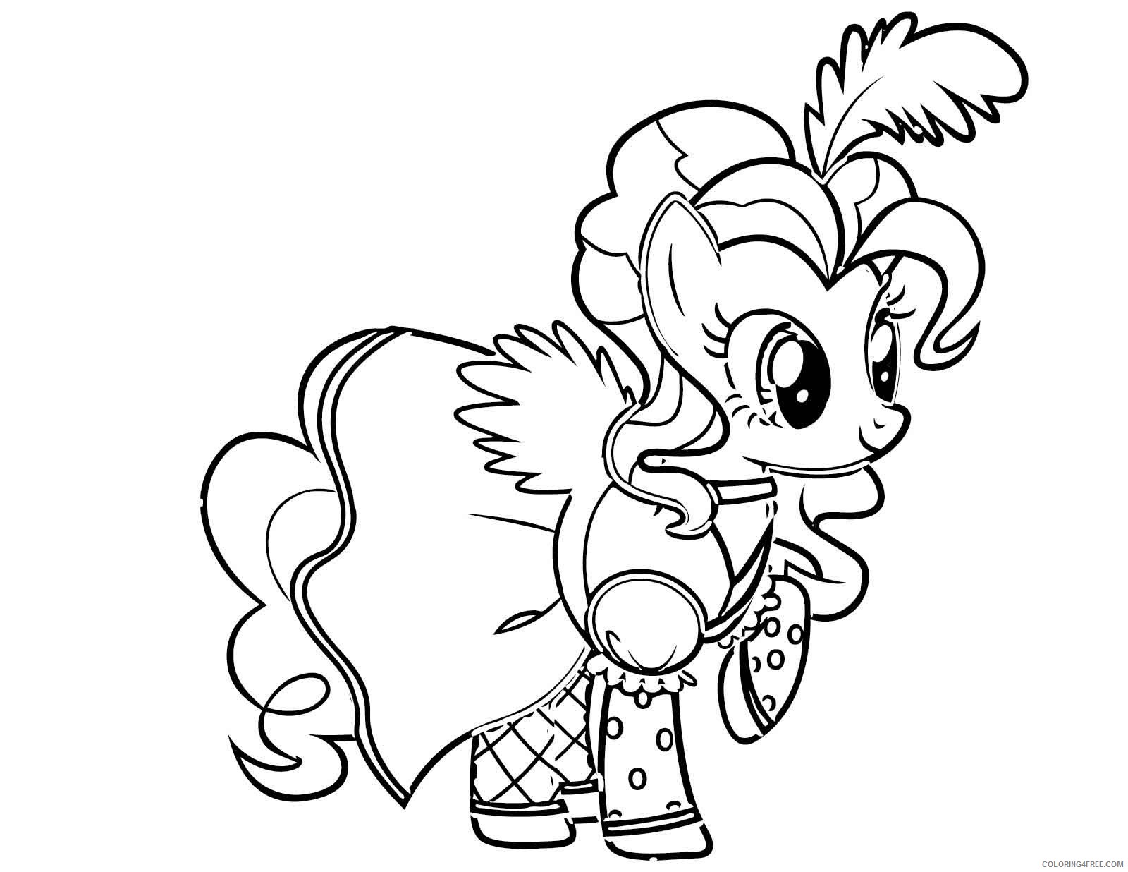 My Little Pony Coloring Pages Cartoons My Little Ponies Printable 2020 4441 Coloring4free