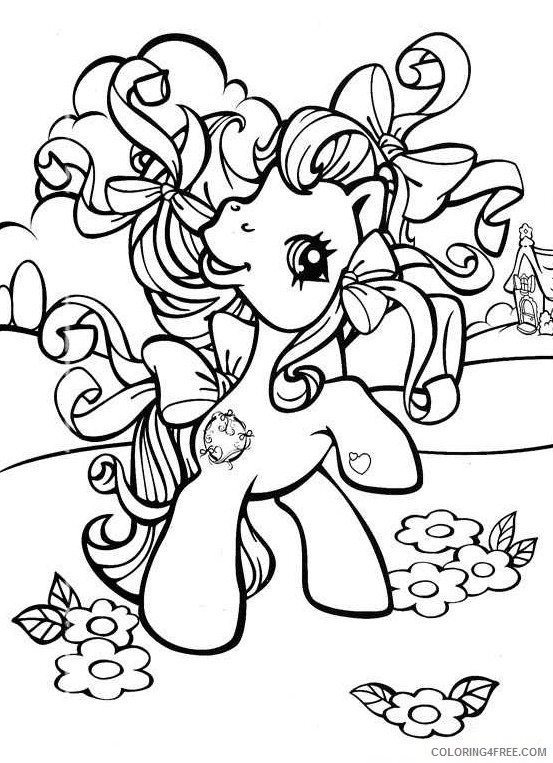 My Little Pony Coloring Pages Cartoons My Little Pony 2 Printable 2020 4577 Coloring4free