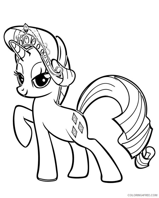 My Little Pony Coloring Pages Cartoons My Little Pony Free 2 Printable 2020 4508 Coloring4free