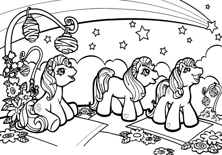 My Little Pony Coloring Pages Cartoons My Little Pony Friendship is Magic Printable 2020 4510 Coloring4free