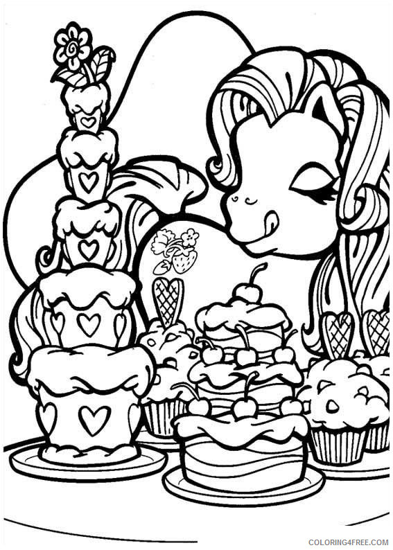 My Little Pony Coloring Pages Cartoons My Little Pony Sheets Printable 2020 4523 Coloring4free