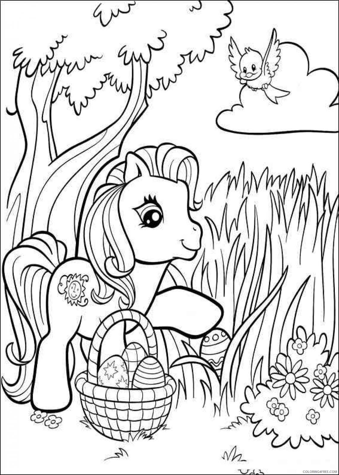 My Little Pony Coloring Pages Cartoons My Little Pony Sheets to Print Printable 2020 4524 Coloring4free
