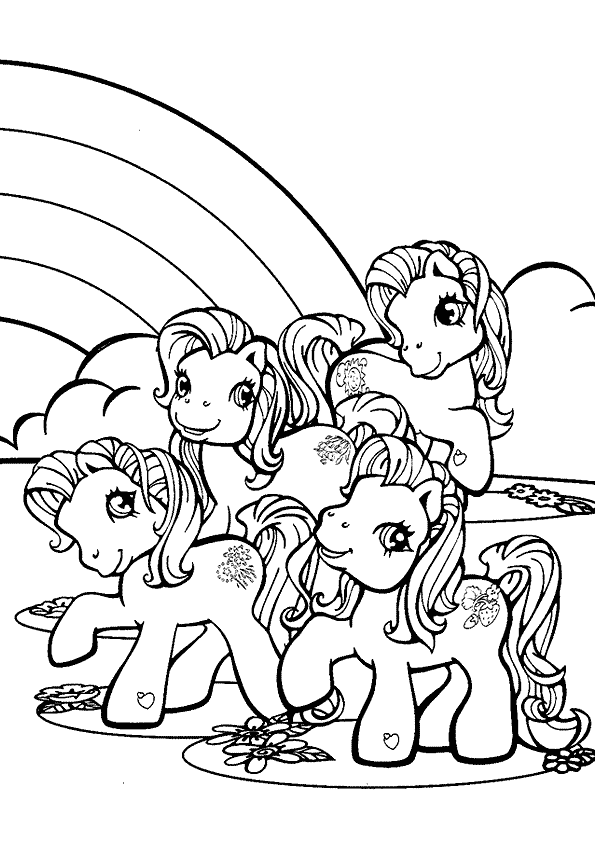 My Little Pony Coloring Pages Cartoons My Little Pony to Print Printable 2020 4517 Coloring4free