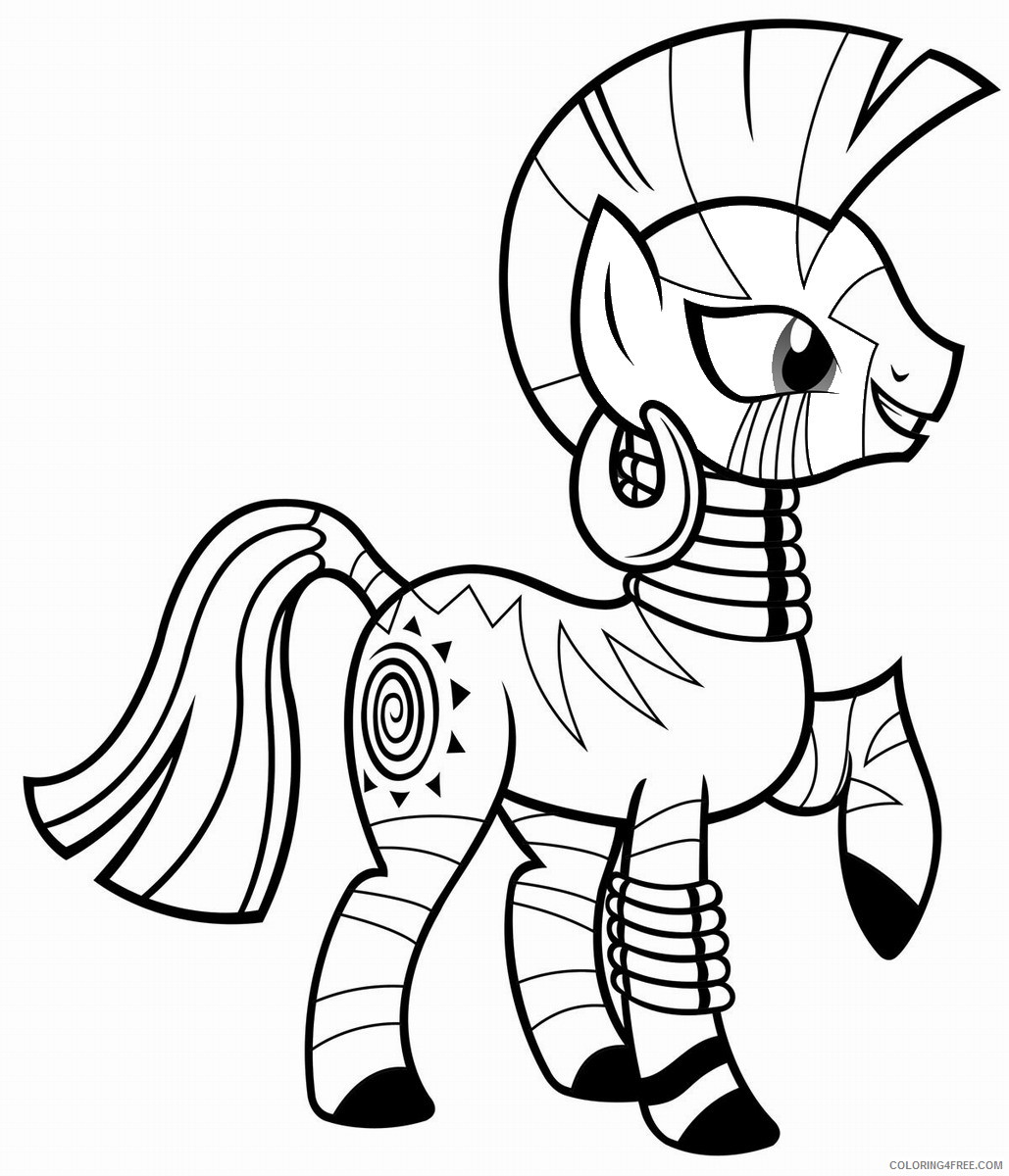 My Little Pony Coloring Pages Cartoons my little pony 14 Printable 2020 4463 Coloring4free