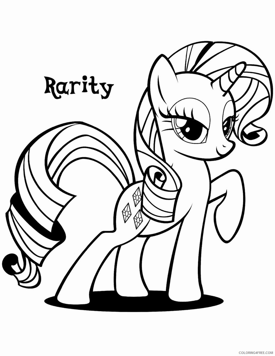 My Little Pony Coloring Pages Cartoons my little pony 22 Printable 2020 4468 Coloring4free