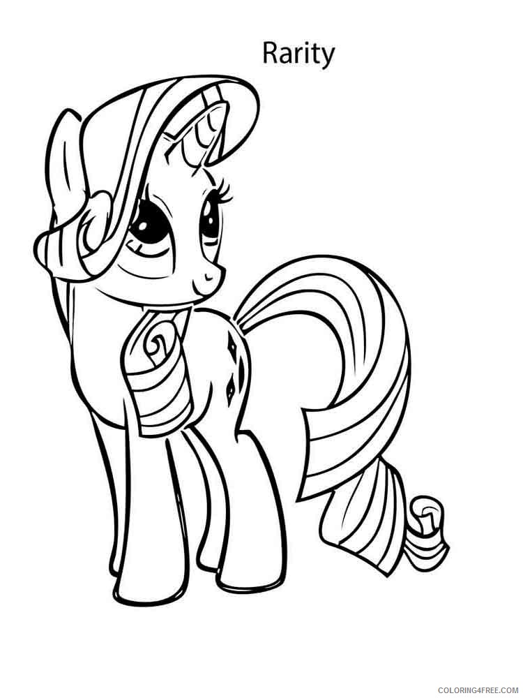 My Little Pony Coloring Pages Cartoons my little pony 25 Printable 2020 4487 Coloring4free