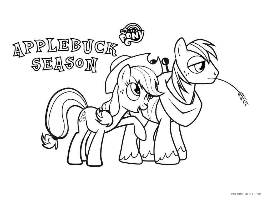 My Little Pony Coloring Pages Cartoons my little pony 34 Printable 2020 4492 Coloring4free