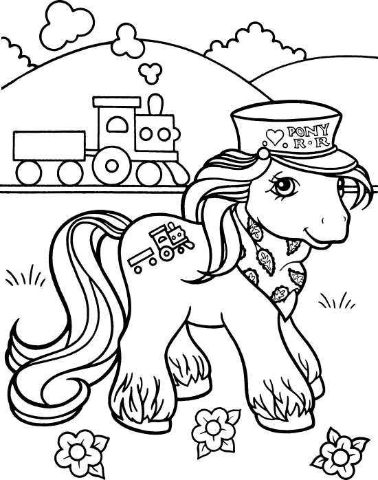 My Little Pony Coloring Pages Cartoons my little pony 4 Printable 2020 4442 Coloring4free