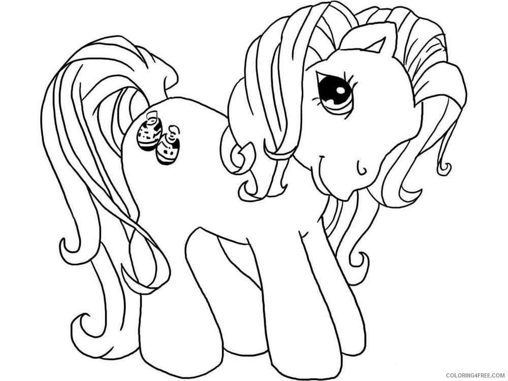 My Little Pony Coloring Pages Cartoons my little pony 7 Printable 2020 4498 Coloring4free