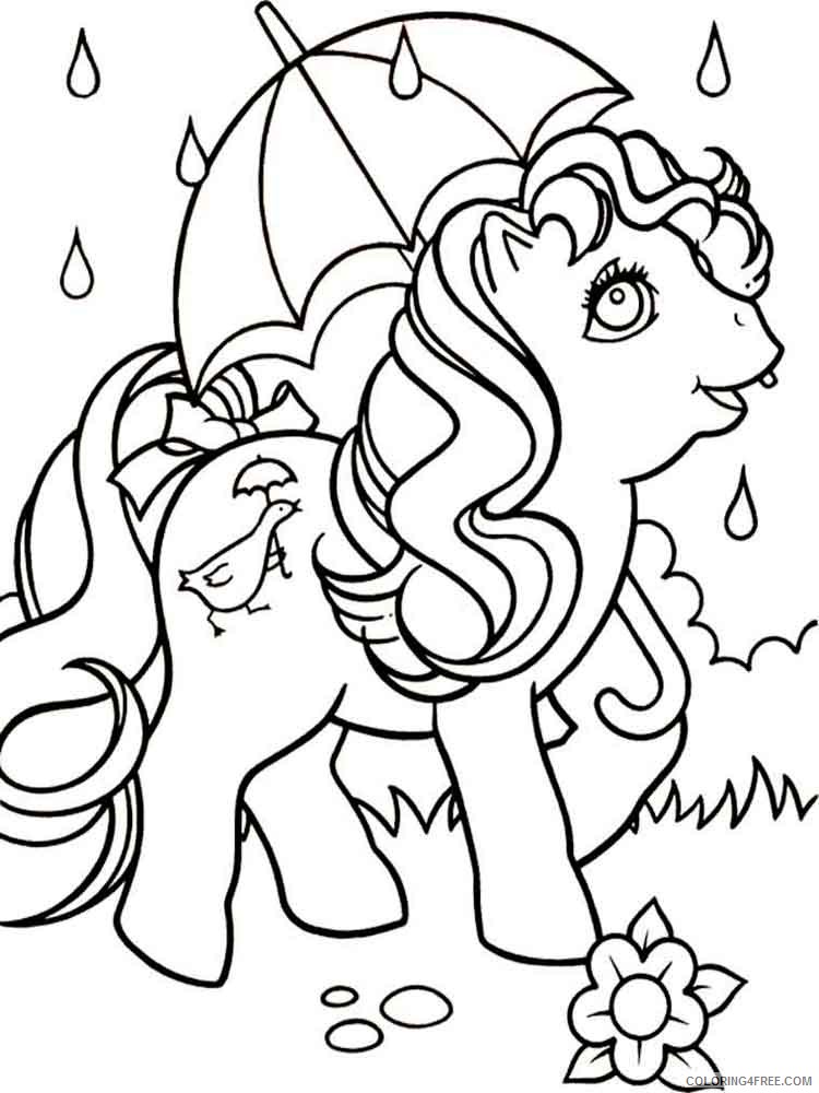 My Little Pony Coloring Pages Cartoons my little pony 8 Printable 2020 4500 Coloring4free