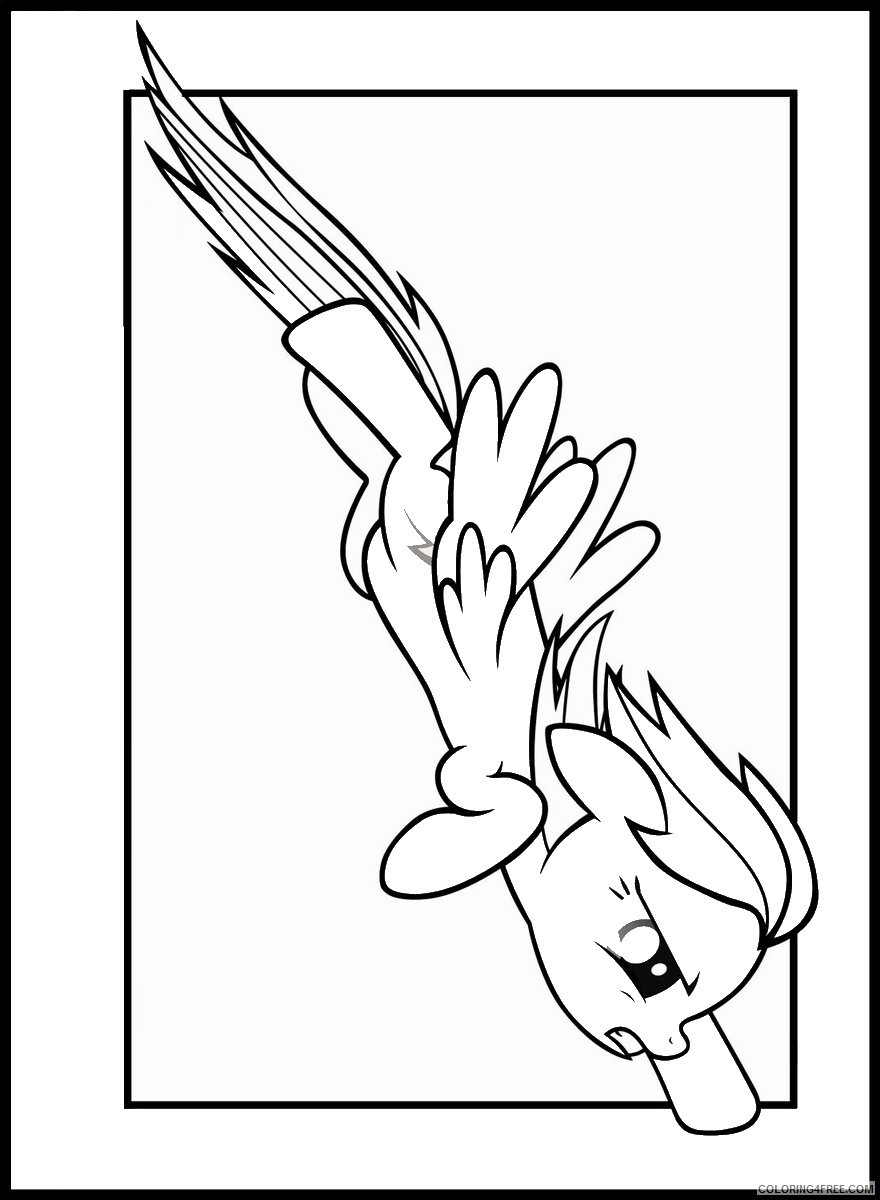 My Little Pony Coloring Pages Cartoons my little pony 9 Printable 2020 4475 Coloring4free