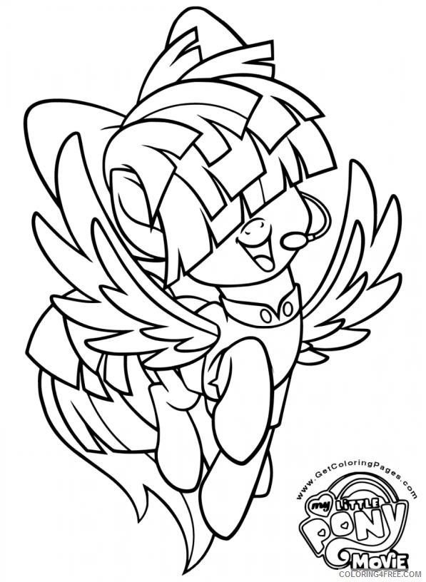 My Little Pony Coloring Pages Cartoons my little pony der film AOG4H Printable 2020 4528 Coloring4free