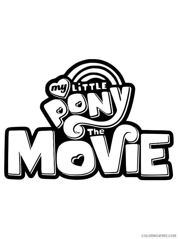 My Little Pony Coloring Pages Cartoons my little pony der film yHcf5 Printable 2020 4534 Coloring4free