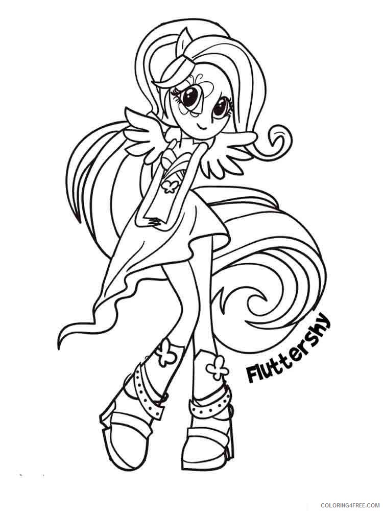 My Little Pony Coloring Pages Cartoons my little pony equestria girls 25 Printable 2020 4551 Coloring4free