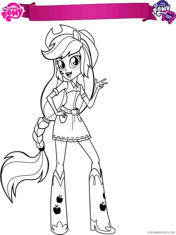 My Little Pony Coloring Pages Cartoons my little pony equestria girls 4 Printable 2020 4556 Coloring4free