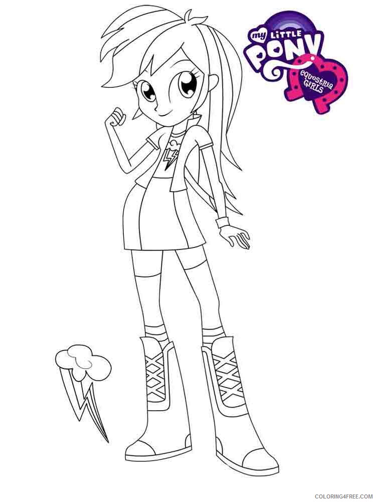 My Little Pony Coloring Pages Cartoons my little pony equestria girls 6 Printable 2020 4557 Coloring4free