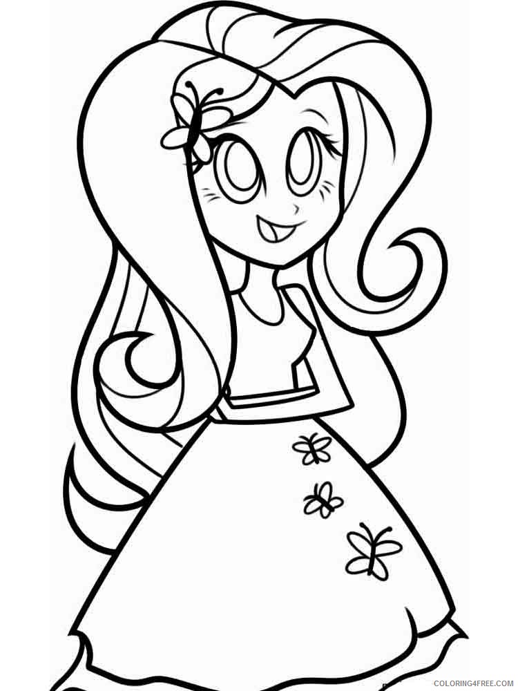 My Little Pony Coloring Pages Cartoons my little pony equestria girls 9 Printable 2020 4559 Coloring4free