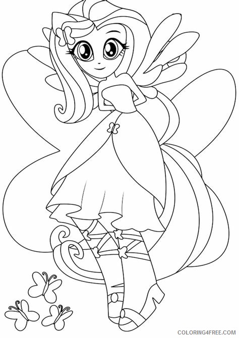 My Little Pony Equestria Girls Coloring Pages Cartoons MLP Equestria Girl Printable 2020 4609 Coloring4free