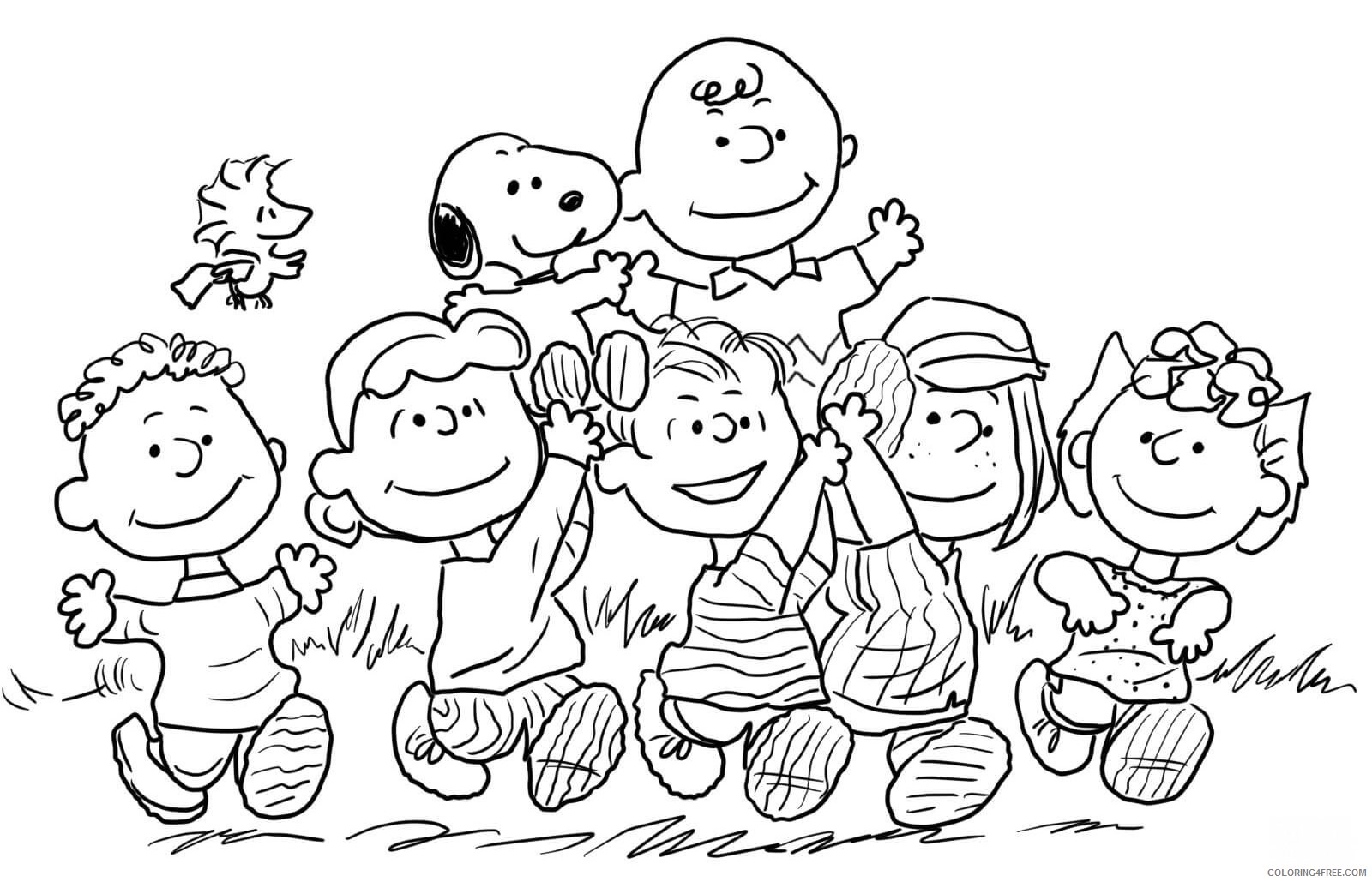 Peanuts Coloring Pages Cartoons peanut movie_18 Printable 2020 4796 Coloring4free
