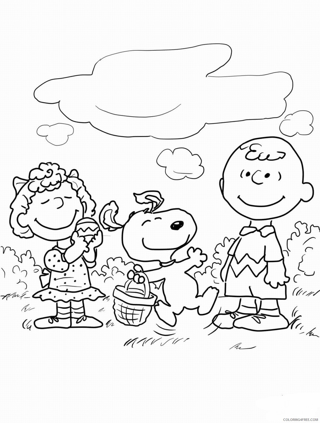 Peanuts Coloring Pages Cartoons peanut movie_8 Printable 2020 4805 Coloring4free
