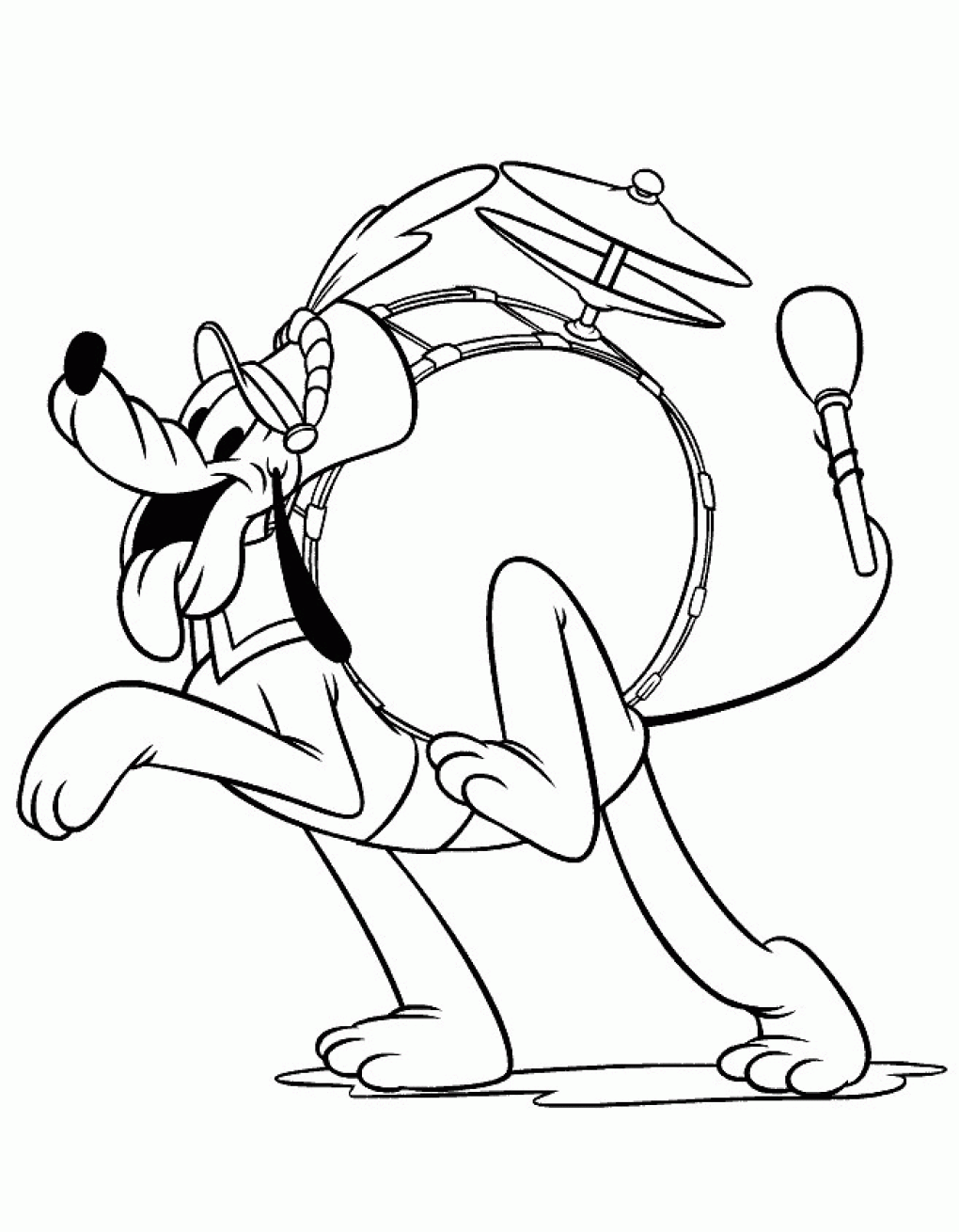 Pluto Coloring Pages Cartoons Printable Pluto Printable 2020 4985 Coloring4free