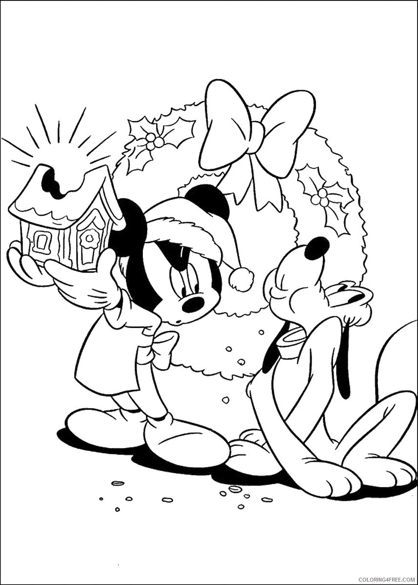 Pluto Coloring Pages Cartoons pluto_cl_25 Printable 2020 4935 Coloring4free