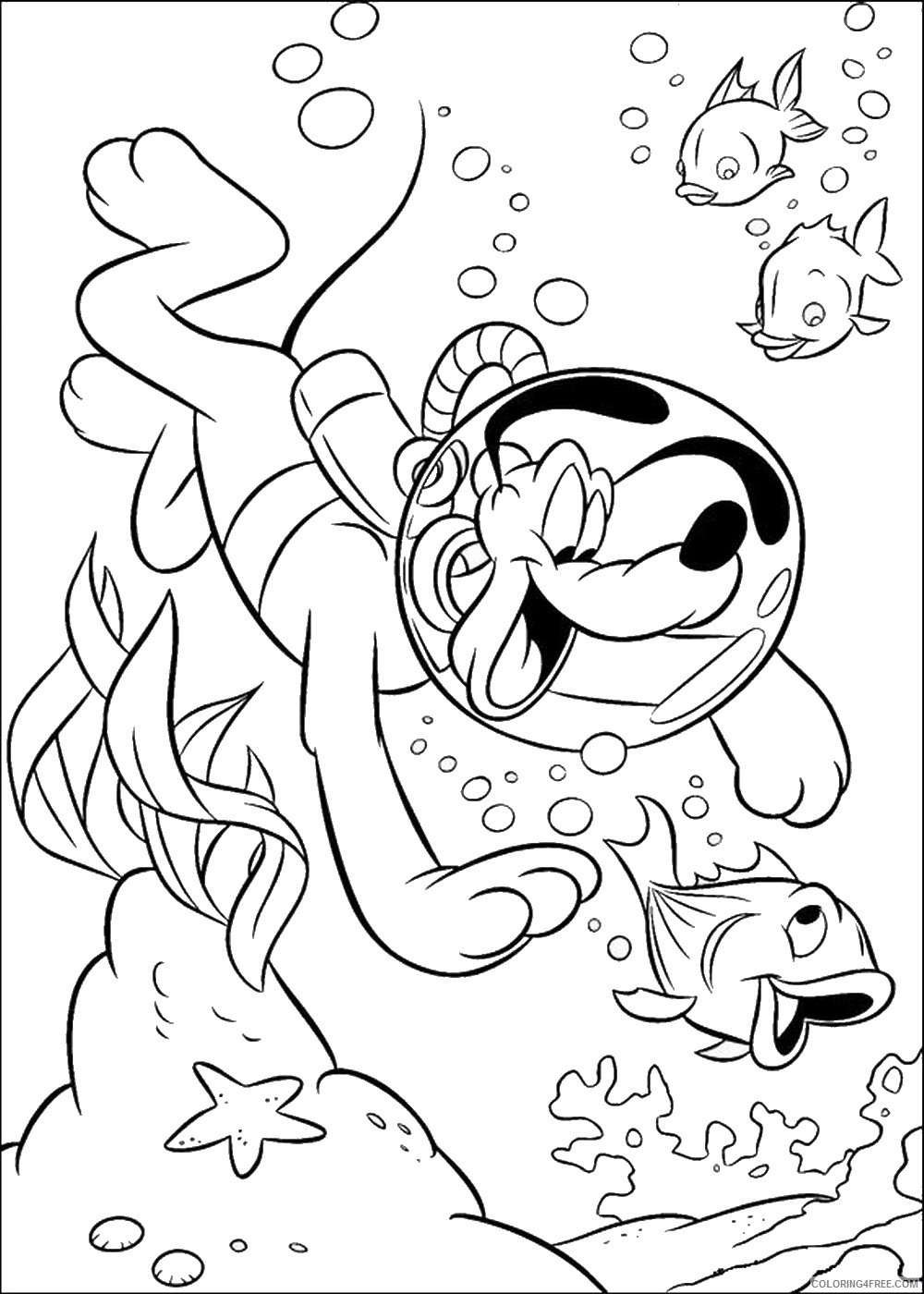 Pluto Coloring Pages Cartoons pluto_cl_41 Printable 2020 4951 Coloring4free