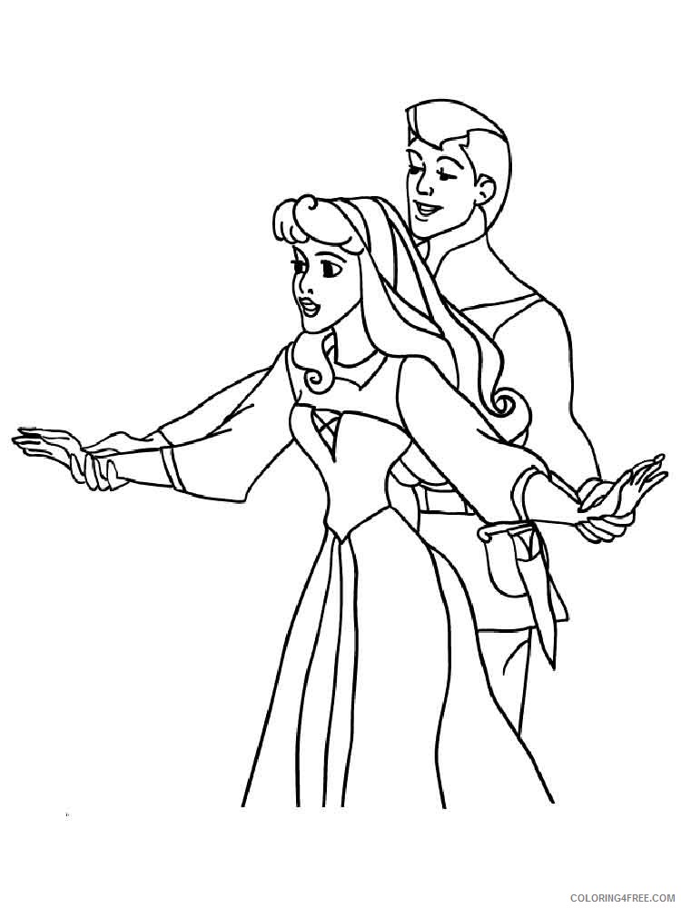 Prince Phillip Coloring Pages Cartoons prince phillip 1 Printable 2020 5073 Coloring4free