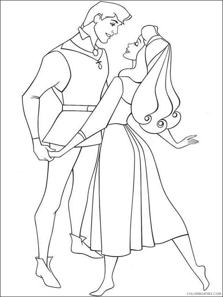 Prince Phillip Coloring Pages Cartoons prince phillip 5 Printable 2020 5077 Coloring4free