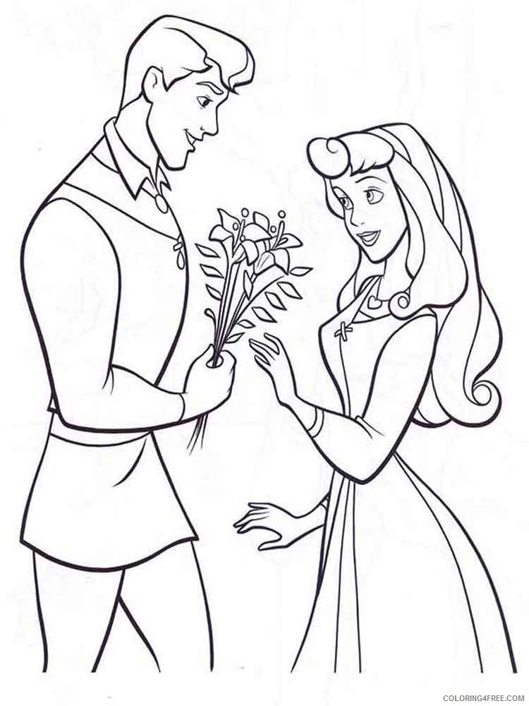 Prince Phillip Coloring Pages Cartoons prince phillip 8 Printable 2020 5080 Coloring4free