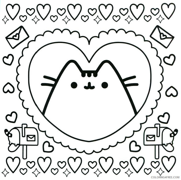 Pusheen Coloring Pages Cartoons 1541489319_fat unicorn 94 best pusheen book images on pinterest of fat unicorn 7 Printable 2020 5168 Coloring4free