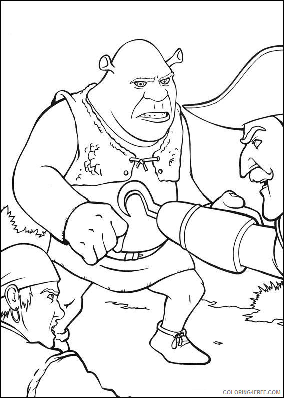 Shrek Coloring Pages Cartoons Shrek Images Printable 2020 5581 Coloring4free