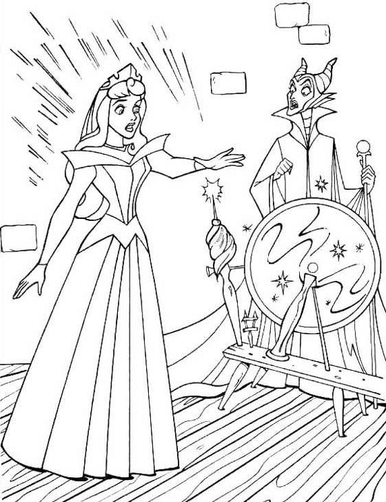 Sleeping Beauty Coloring Pages Cartoons Sleeping Beauty Pictures Printable 2020 5628 Coloring4free
