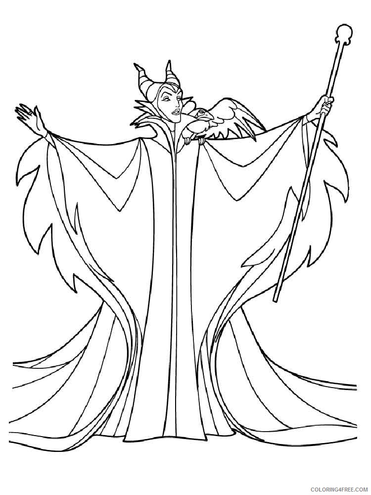 Sleeping Beauty Coloring Pages Cartoons sleeping beauty 15 Printable 2020 5610 Coloring4free