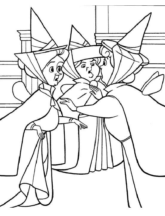 Sleeping Beauty Coloring Pages Cartoons sleeping beauty 18 Printable 2020 5612 Coloring4free