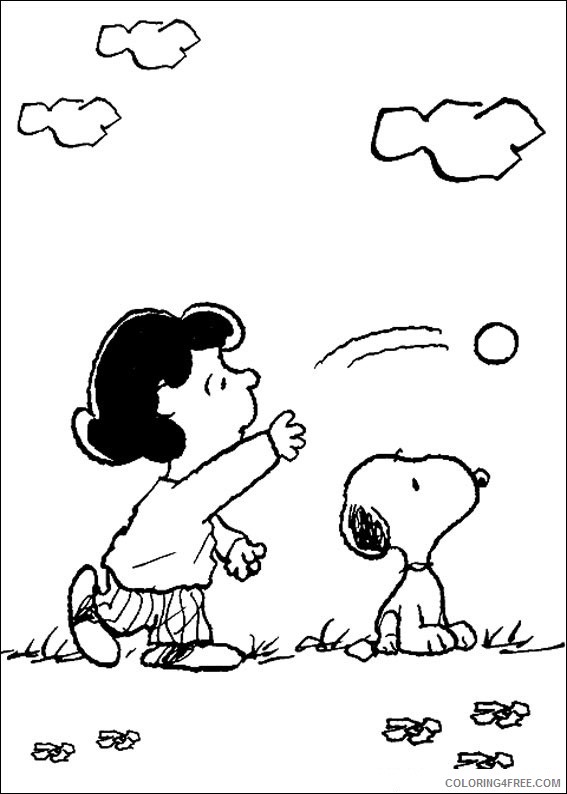 Snoopy Coloring Pages Cartoons Snoopy For Kids Printable 2020 5672 Coloring4free