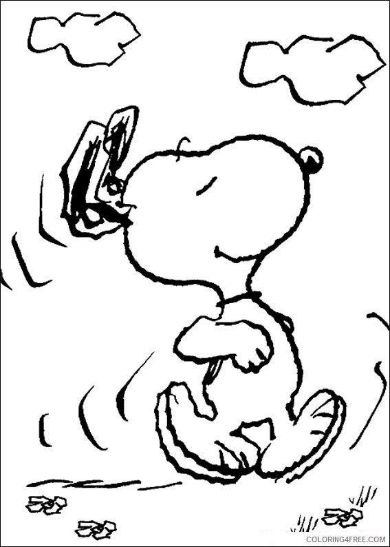 Snoopy Coloring Pages Cartoons Snoopy Pictures Printable 2020 5678 Coloring4free
