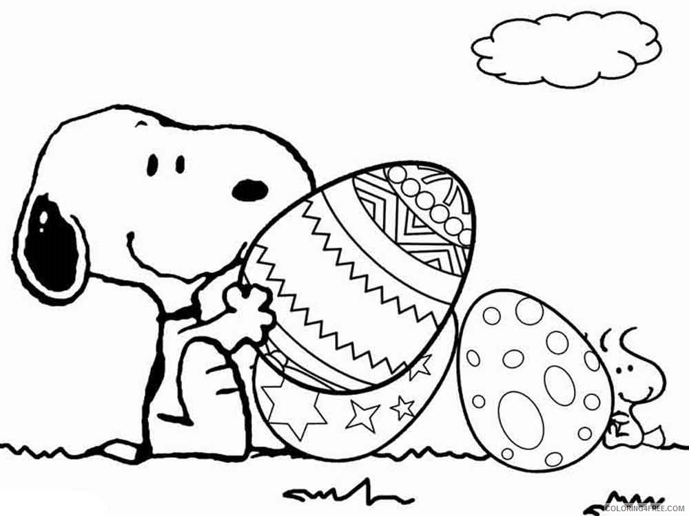 Snoopy Coloring Pages Cartoons snoopy 15 Printable 2020 5662 Coloring4free