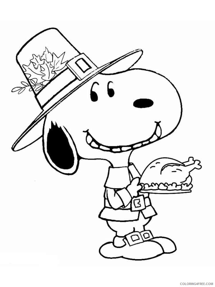 Snoopy Coloring Pages Cartoons snoopy 16 Printable 2020 5663 Coloring4free