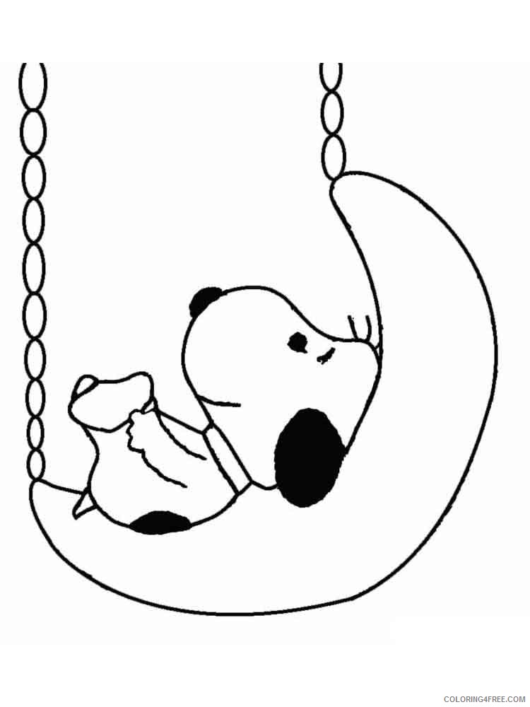 Snoopy Coloring Pages Cartoons Snoopy 2 Printable 5665 Coloring4free Coloring4free Com