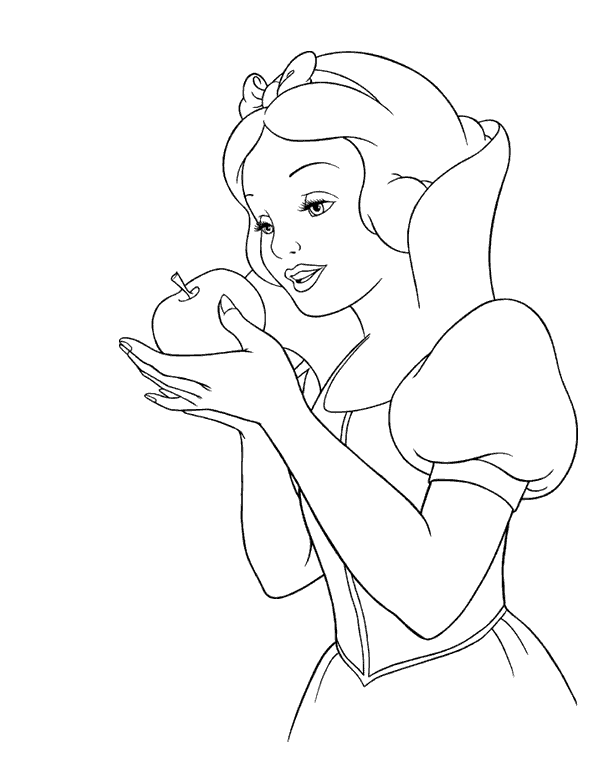 Snow White Coloring Pages Cartoons Snow White Free Printable 2020 5801 Coloring4free