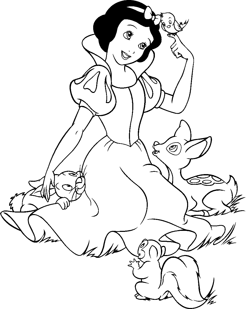 Snow White Coloring Pages Cartoons Snow White Printable 2020 5701 Coloring4free