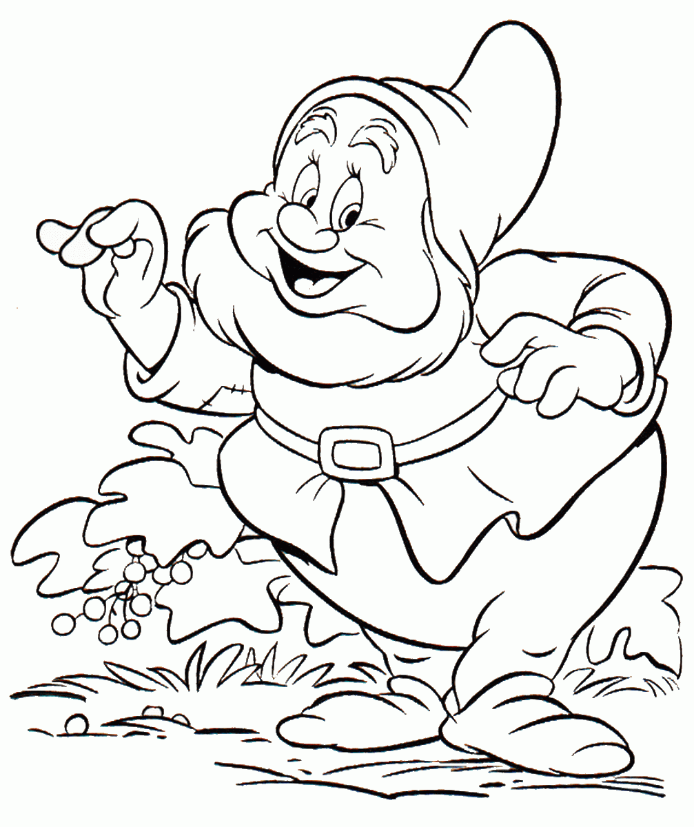Snow White Coloring Pages Cartoons snow_white_cl_01 Printable 2020 5721 Coloring4free