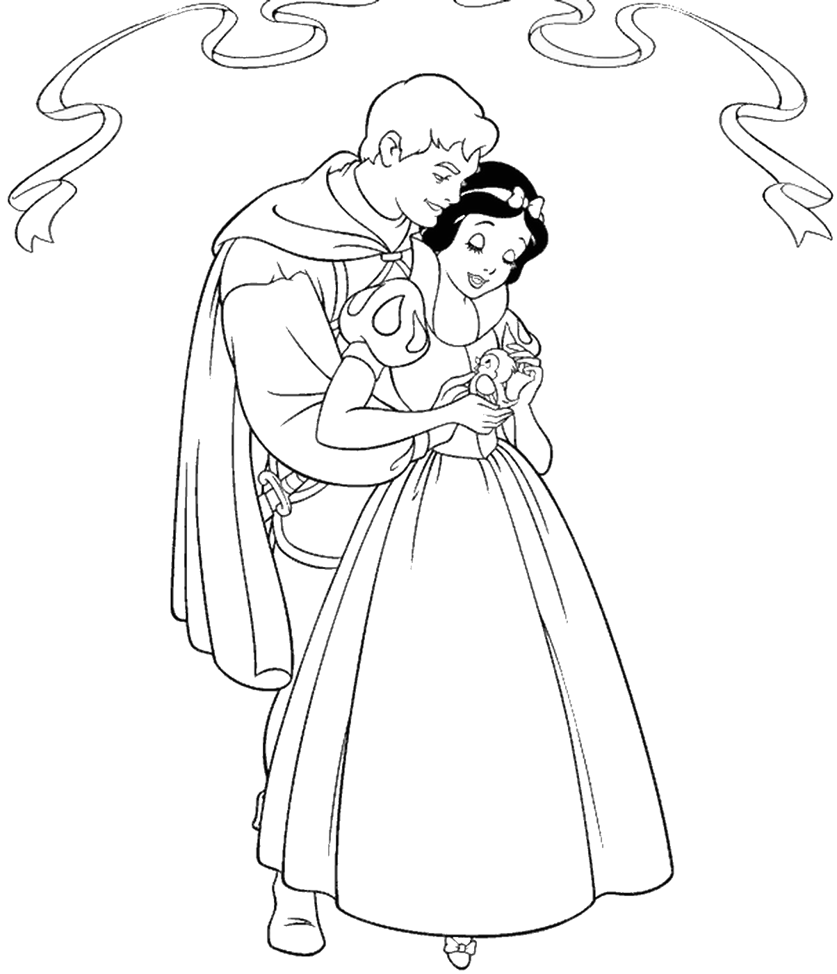 Snow White Coloring Pages Cartoons snow_white_cl_79 Printable 2020 5754 Coloring4free