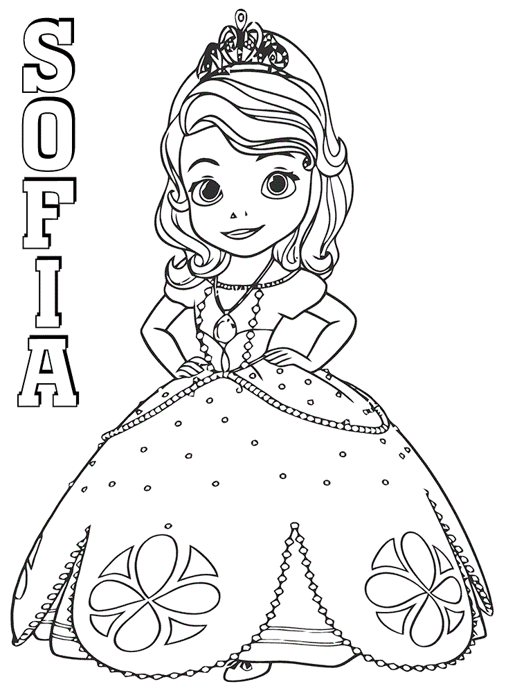 Sofia the First Coloring Pages Cartoons 1528254679_princess sofia sofia the first Printable 2020 5821 Coloring4free
