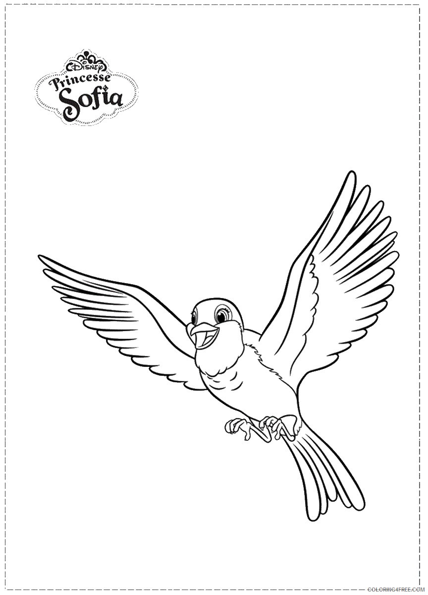 Sofia the First Coloring Pages Cartoons Sofia_the_First_coloring_18 Printable 2020 5847 Coloring4free